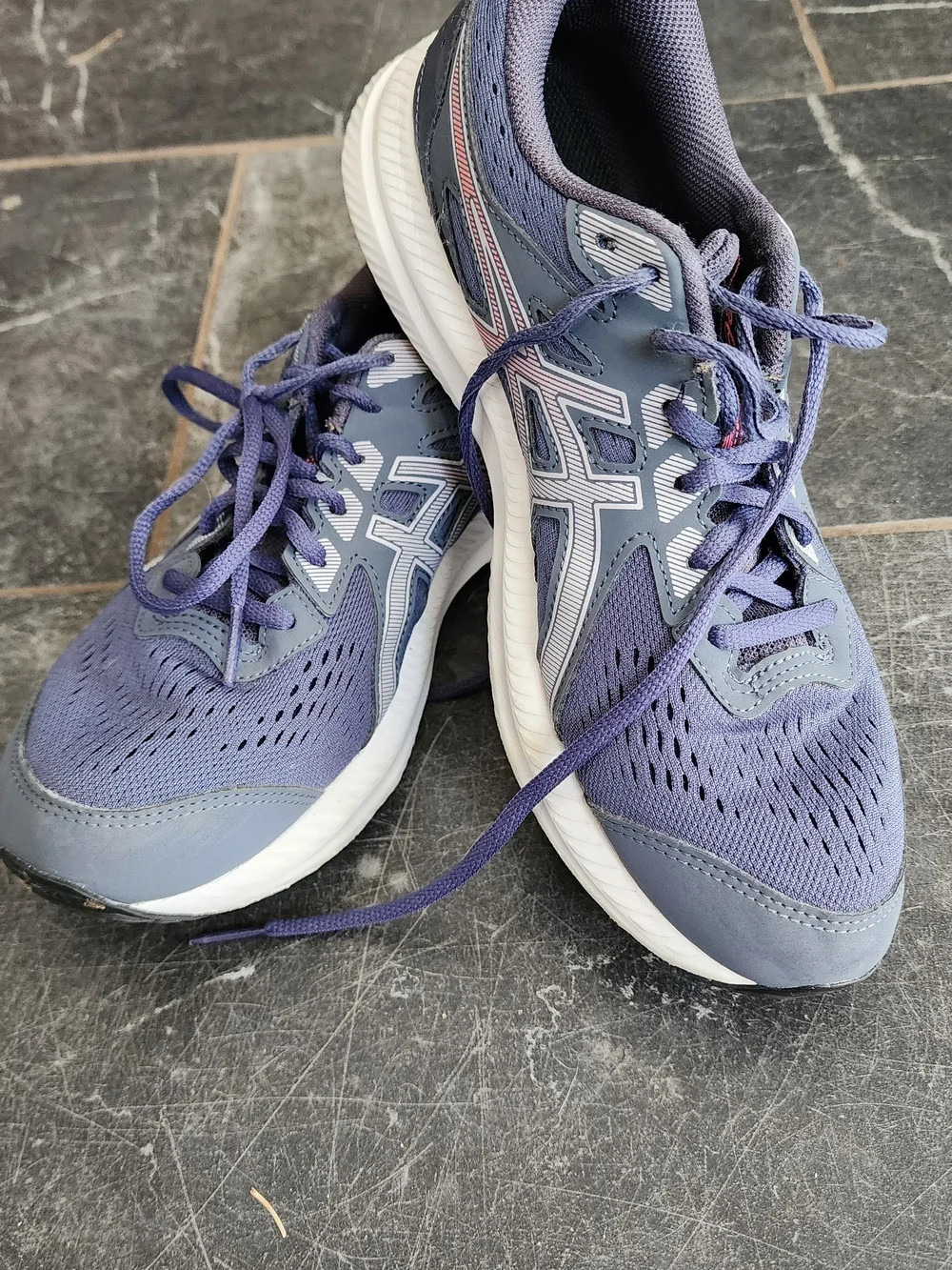 ASICS Women's Gel Contend 8 Running Shoes In Charcoal Gray